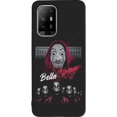 OPPO F19 Pro+ Case Hülle - Silikon schwarz Bella Ciao