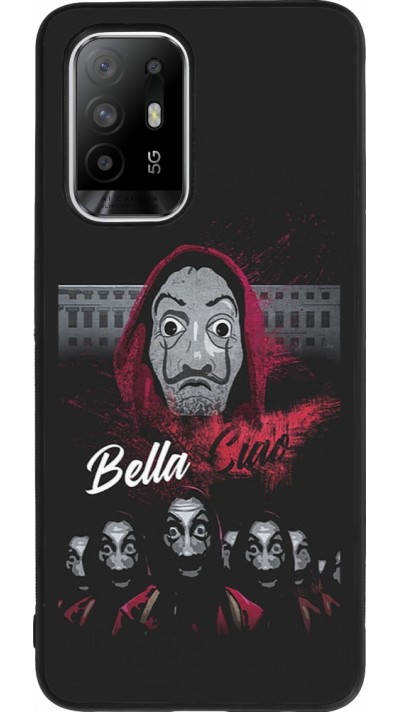 OPPO F19 Pro+ Case Hülle - Silikon schwarz Bella Ciao