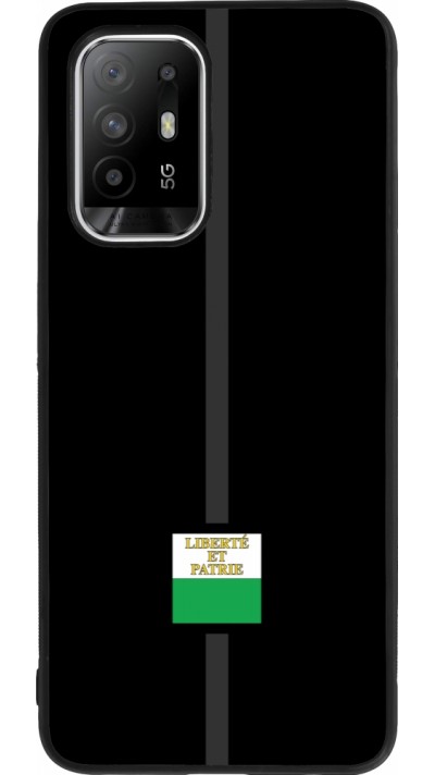 OPPO F19 Pro+ Case Hülle - Silikon schwarz Kanton VD schwarz