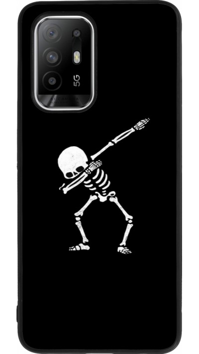 OPPO F19 Pro+ Case Hülle - Silikon schwarz Halloween 19 09