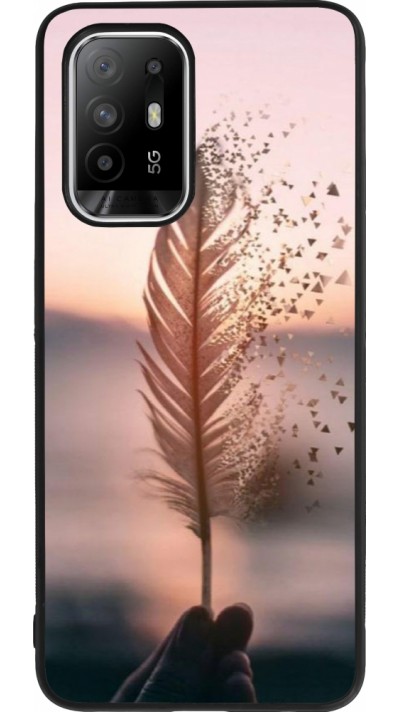 OPPO F19 Pro+ Case Hülle - Silikon schwarz Hello September 11 19