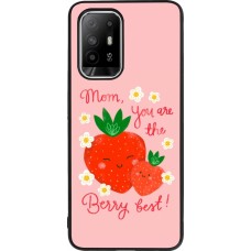 OPPO F19 Pro+ Case Hülle - Silikon schwarz Mom 2026 Berry best