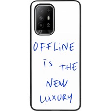 OPPO F19 Pro+ Case Hülle - Silikon schwarz Offline is the new luxury