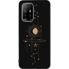 OPPO F19 Pro+ Case Hülle - Silikon schwarz Spring 23 astro