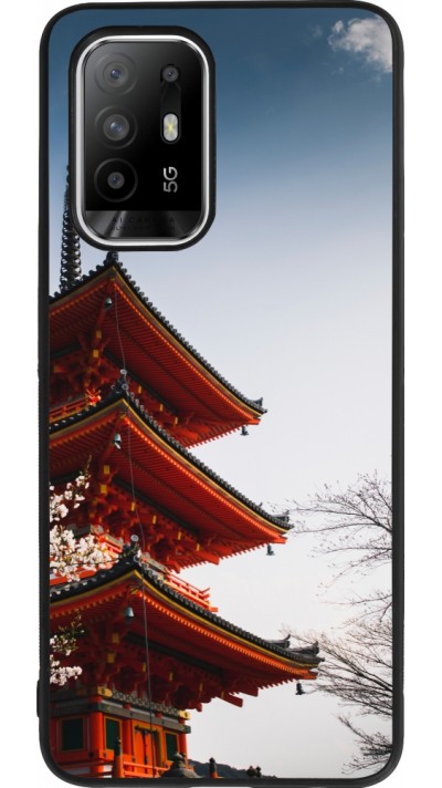 Coque OPPO F19 Pro+ - Silicone rigide noir Spring 23 Japan