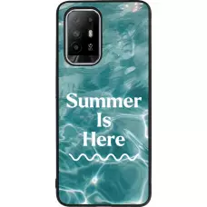 Coque OPPO F19 Pro+ - Silicone rigide noir Summer 2025 Summer is here