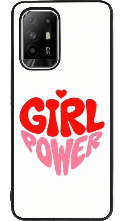 Coque OPPO F19 Pro+ - Silicone rigide noir Womens day 2026 6