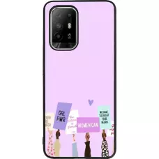 Coque OPPO F19 Pro+ - Silicone rigide noir Womens day 2026 9