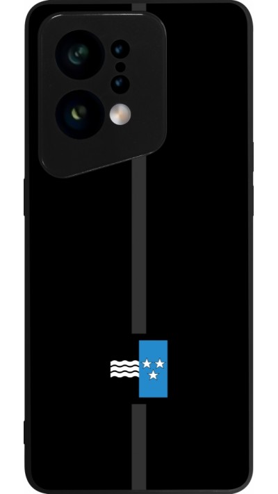Coque OPPO Find X5 - Silicone rigide noir Canton AG noir
