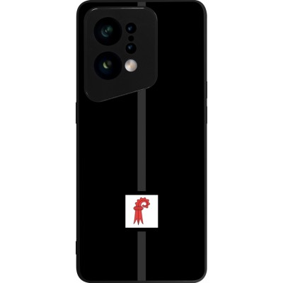 OPPO Find X5 Case Hülle - Silikon schwarz Kanton BL schwarz