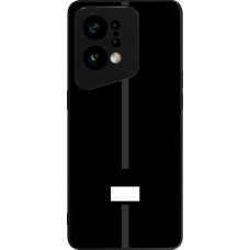 OPPO Find X5 Case Hülle - Silikon schwarz Kanton FR schwarz