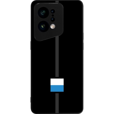 OPPO Find X5 Case Hülle - Silikon schwarz Kanton LU schwarz