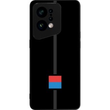 OPPO Find X5 Case Hülle - Silikon schwarz Kanton TI schwarz