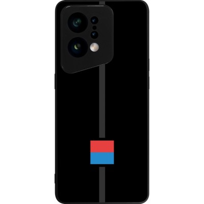 OPPO Find X5 Case Hülle - Silikon schwarz Kanton TI schwarz