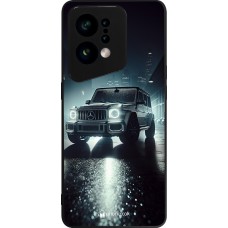 OPPO Find X5 Case Hülle - Silikon schwarz Mercedes G AMG Nacht