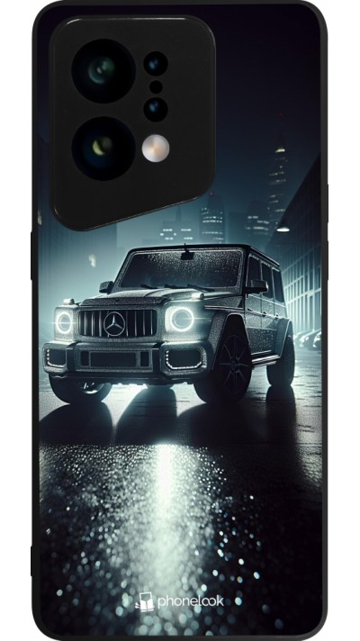 OPPO Find X5 Case Hülle - Silikon schwarz Mercedes G AMG Nacht