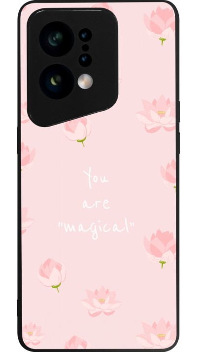 OPPO Find X5 Case Hülle - Silikon schwarz Mom 2023 your are magical