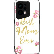 OPPO Find X5 Case Hülle - Silikon schwarz Mom 2024 best Mom ever