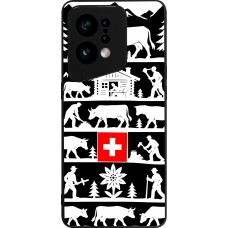 OPPO Find X5 Case Hülle - Silikon schwarz Poya Schweiz 1 schwarz