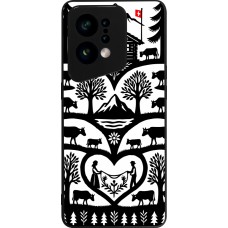 OPPO Find X5 Case Hülle - Silikon schwarz Poya Schweiz 2