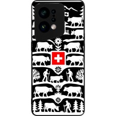 OPPO Find X5 Case Hülle - Silikon schwarz Poya Schweiz 3 schwarz