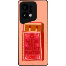 OPPO Find X5 Case Hülle - Silikon schwarz Saint Valentines Day 26 Perfect Match