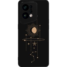 OPPO Find X5 Case Hülle - Silikon schwarz Spring 23 astro