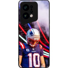 OPPO Find X5 Case Hülle - Silikon schwarz Super Bowl 26 Patriots 3