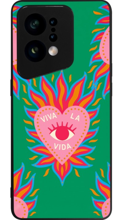 Coque OPPO Find X5 - Silicone rigide noir Viva la vida 2026