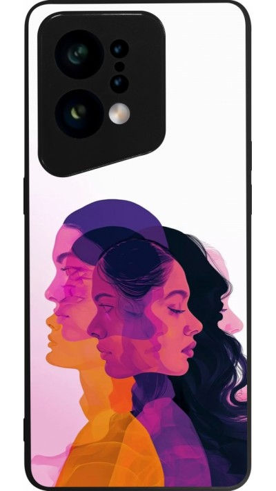 Coque OPPO Find X5 - Silicone rigide noir Womens day 2026 10