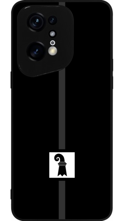 OPPO Find X5 Pro Case Hülle - Silikon schwarz Kanton BS schwarz