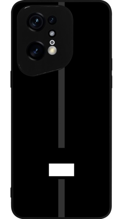 OPPO Find X5 Pro Case Hülle - Silikon schwarz Kanton FR schwarz