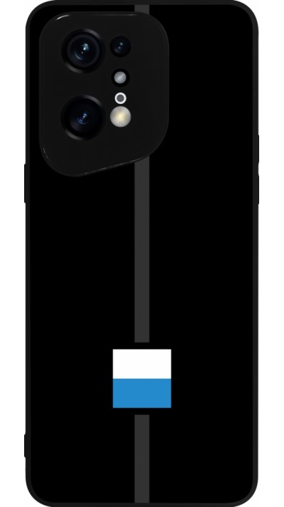 OPPO Find X5 Pro Case Hülle - Silikon schwarz Kanton LU schwarz
