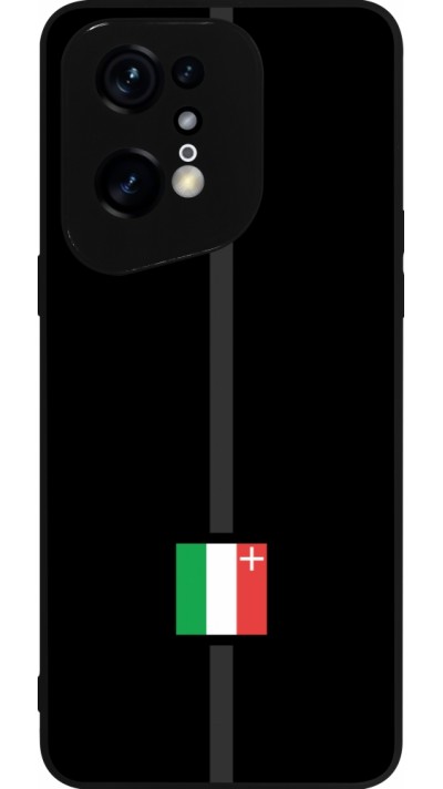 OPPO Find X5 Pro Case Hülle - Silikon schwarz Kanton NE schwarz