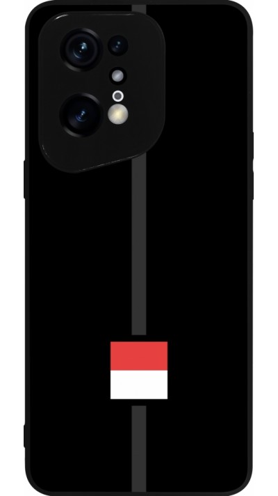 OPPO Find X5 Pro Case Hülle - Silikon schwarz Kanton SO schwarz