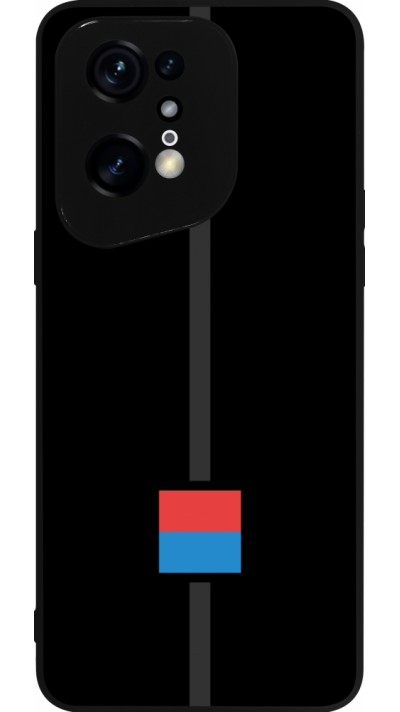 OPPO Find X5 Pro Case Hülle - Silikon schwarz Kanton TI schwarz