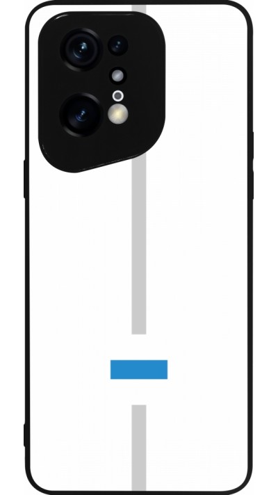 OPPO Find X5 Pro Case Hülle - Silikon schwarz Kanton ZG weiss
