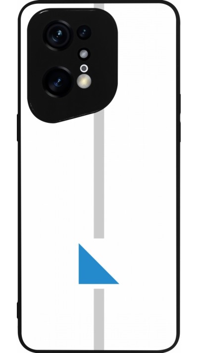 OPPO Find X5 Pro Case Hülle - Silikon schwarz Kanton ZH weiss