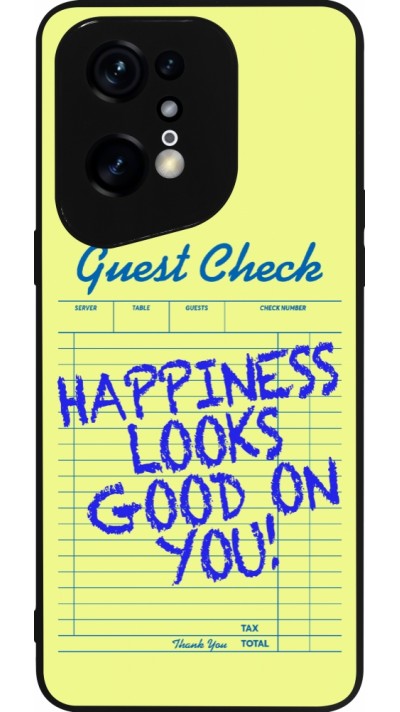 OPPO Find X5 Pro Case Hülle - Silikon schwarz Guest check 2026