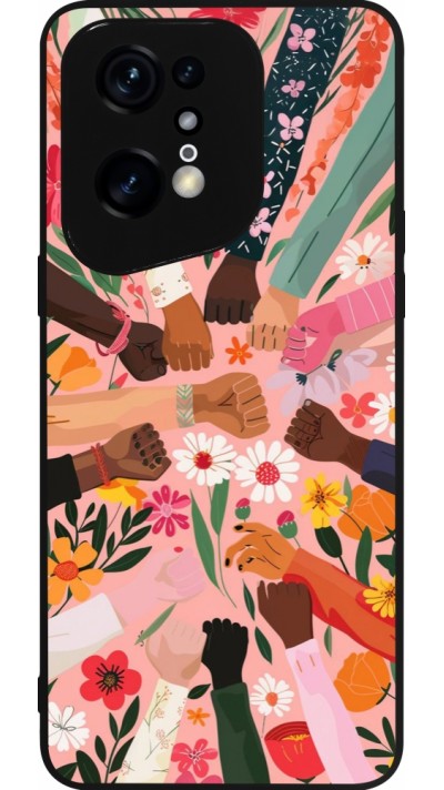 OPPO Find X5 Pro Case Hülle - Silikon schwarz Womens day 2026 8