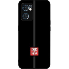 OPPO Reno7 5G Case Hülle - Silikon schwarz Kanton NW schwarz