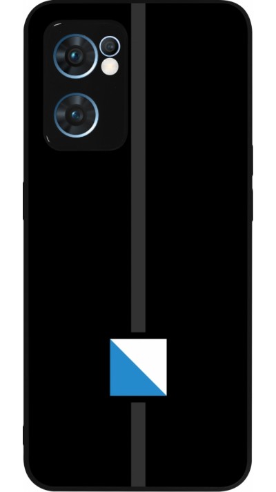 OPPO Reno7 5G Case Hülle - Silikon schwarz Kanton ZH schwarz