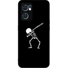 OPPO Reno7 5G Case Hülle - Silikon schwarz Halloween 19 09