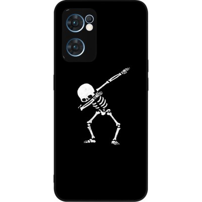 OPPO Reno7 5G Case Hülle - Silikon schwarz Halloween 19 09