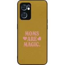 OPPO Reno7 5G Case Hülle - Silikon schwarz Mom 2026 Are Magic