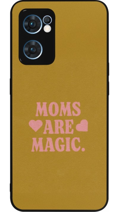 OPPO Reno7 5G Case Hülle - Silikon schwarz Mom 2026 Are Magic