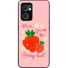 OPPO Reno7 5G Case Hülle - Silikon schwarz Mom 2026 Berry best