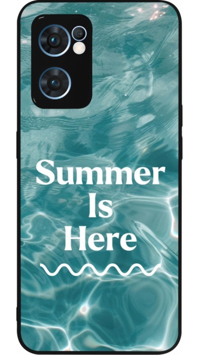 OPPO Reno7 5G Case Hülle - Silikon schwarz Summer 2025 Summer is here