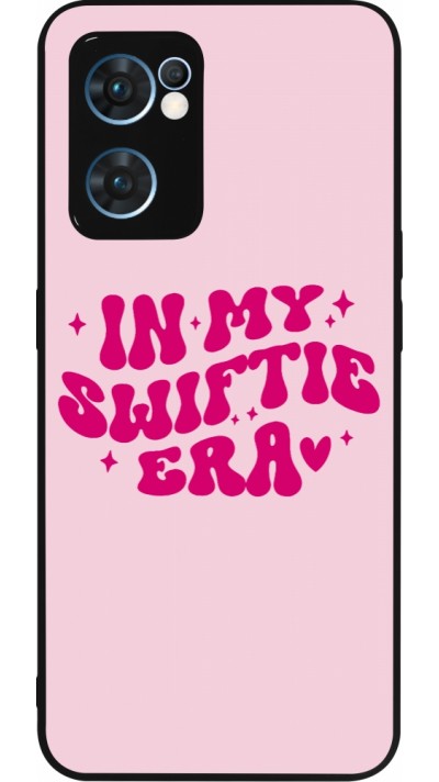 OPPO Reno7 5G Case Hülle - Silikon schwarz Taylor Swift In My Swiftie Era - Pink