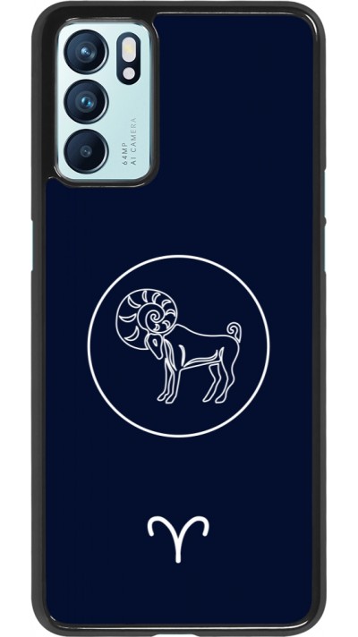 OPPO Reno6 5G Case Hülle - Astrologie Widder